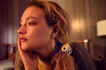 Heart Chakra Single Earring - Gull