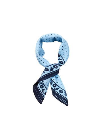 Flaia Cotta Scarf - Clear Blue Sky