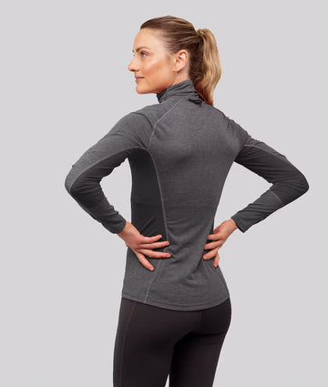 Aerial Woolmix Half Zip 2.0 - Black
