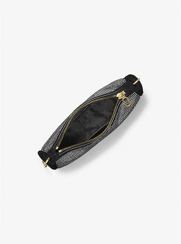 Sm Bracelet Pouchette Suede - Black