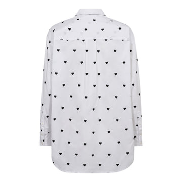 Heartcc Oversize Shirt - White