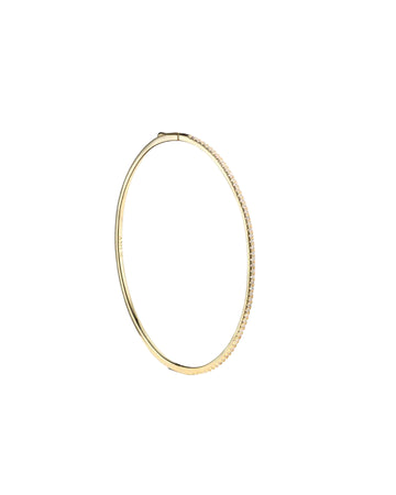 Stone Cuff Bracelet - Gold