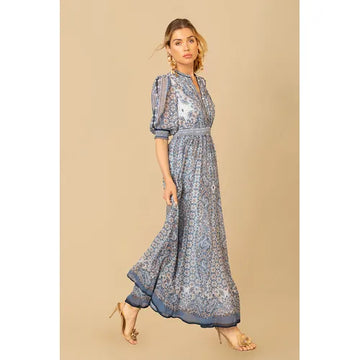 Ellison Dress - Blue