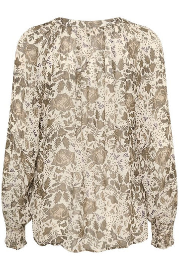 KettaPW BL - Dusky Green Fleur Print