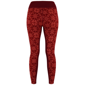 Edith Pants - Burgundy Red