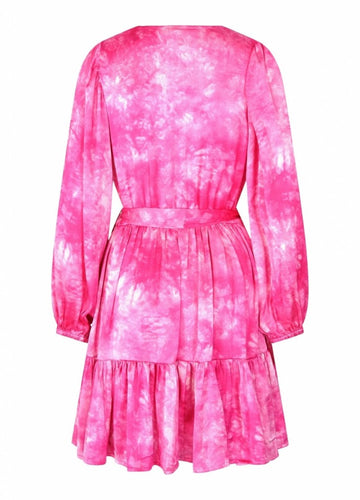 Ingrid Dress - Magenta
