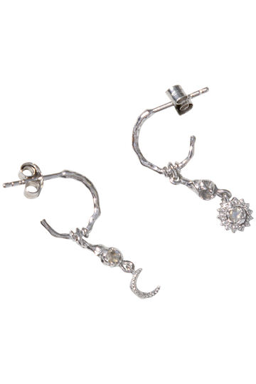 Ember Earrings - Silver