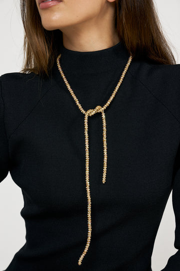 Skinny Serpent Chain - Gold