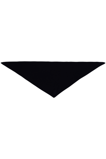 Victoria Wool Cashmere Scarf - Navy