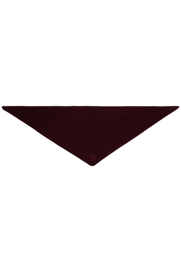 Victoria Wool Cashmere Scarf - Wine