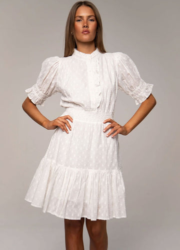 Millie Dress - Powder White