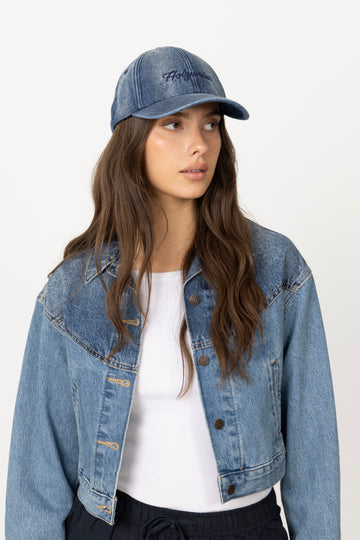 Denim Cap - Blue