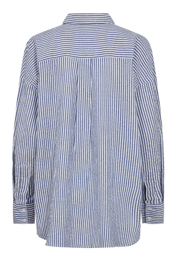 Sonja New Shirt - Navy/White