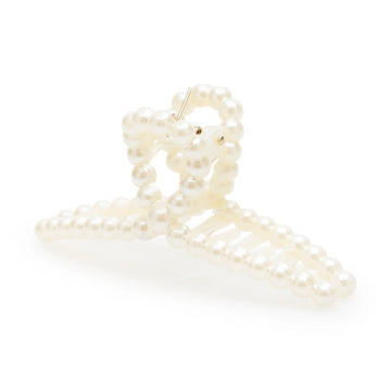 Evelyn Hair Clip - White