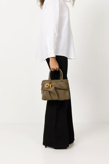 The Small Bauletto - Olive