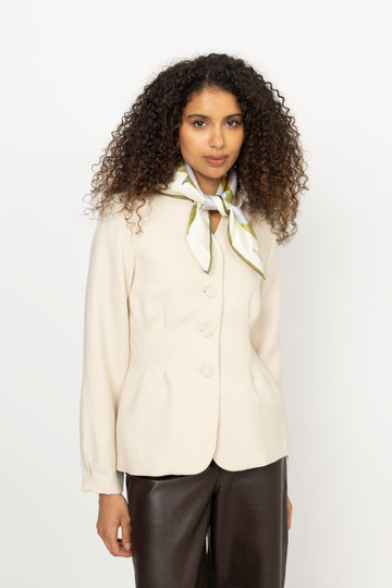 Silk Scarf Small - Celeste