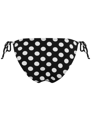 Thalia Big Dot Bikini Brief - Black