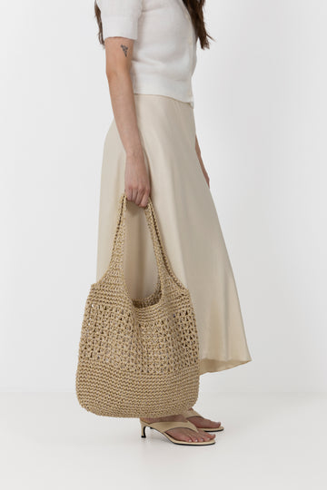 Strawchet Riley Bag - Nature