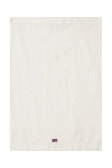 Velour Jacquard Ornament Towel 50X70 - Snow White