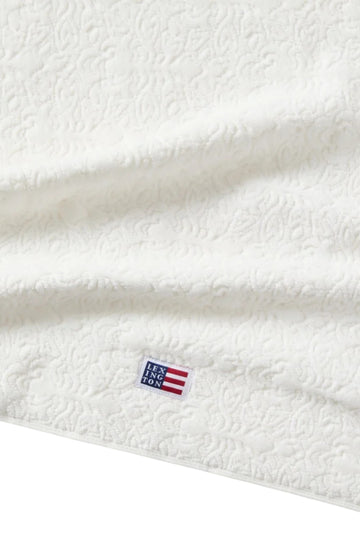 Velour Jacquard Ornament Towel 50X70 - Snow White