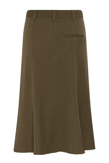 Gzstacy Hw Skirt - Slate Black Melange