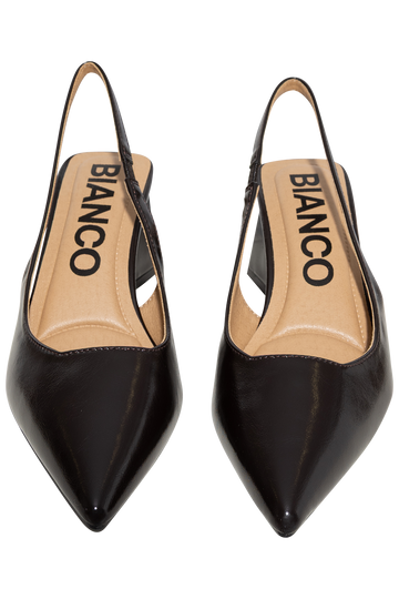 Biamaralyn Slingback Faux Leather - Brown Pratia