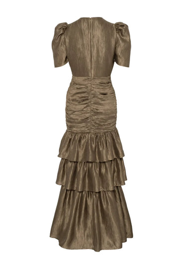 Jenna Maxi Dress - Gold
