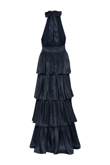 Angel Open Back Maxi Dress - Navy