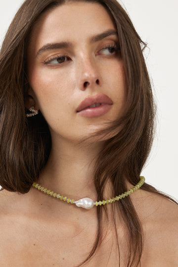 Baroque Limoncello Necklace - Lemon