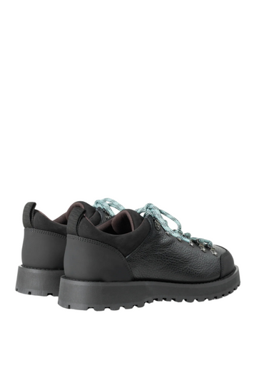 Dune Low Tumbled Leather - Black