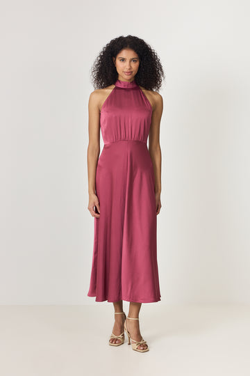 Rheo Dress - Dry Rose