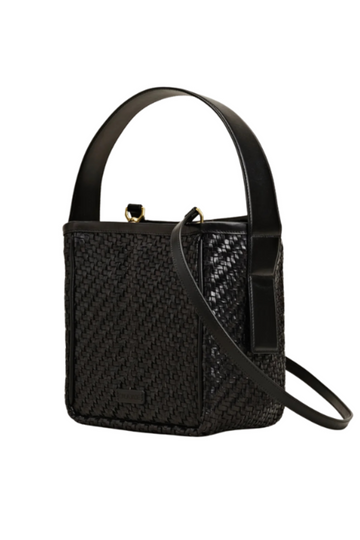 Iwa Mini Shoulder Bag - Black Twill