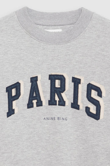 Tyler Sweatshirt Paris - Heather Grey