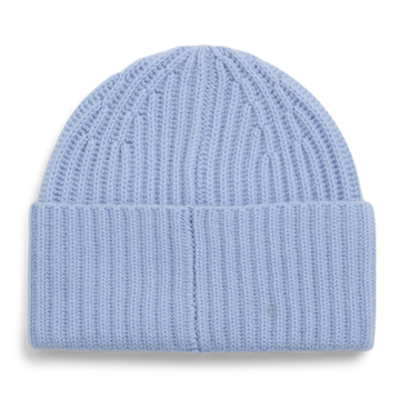 Alba Cashmere Beanie - Light Blue