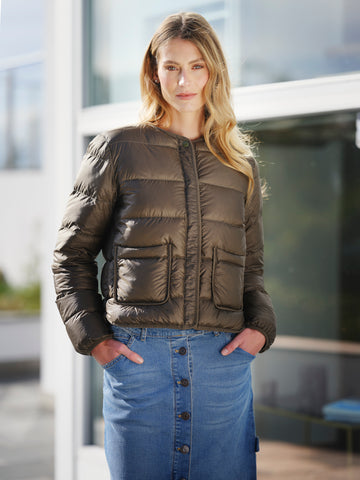 Thea Jacket - Khaki Green
