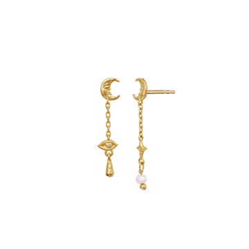 Beatrice Earrings - Gold