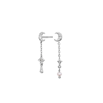 Beatrice Earrings - Silver