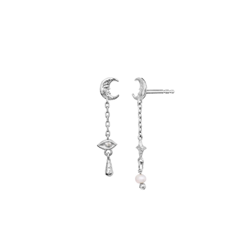 Beatrice Earrings - Silver