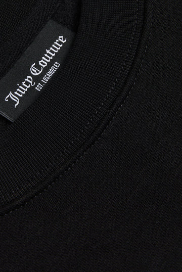 Diamante Cristabelle Sweatshirt - Black