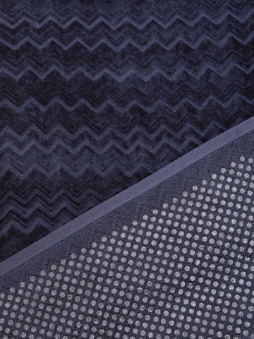 Chalk Bath Mat (W/Rubber Bands) - Blue