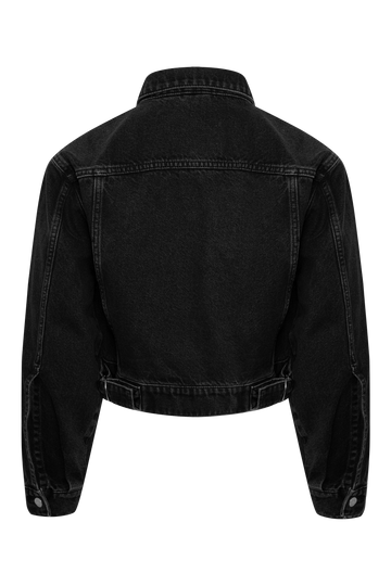 Box Jacket - Washed Black