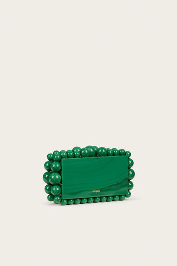 Eos Clutch - Deep Basil