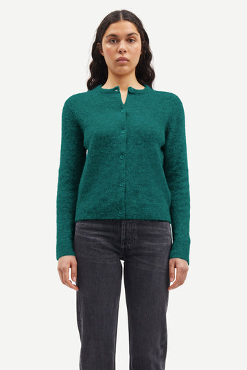 Nor Short Cardigan - Atlantic Deep