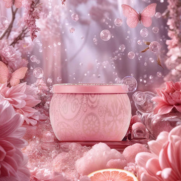 Mini Tin Candle - Perfectly Pink Yuzu