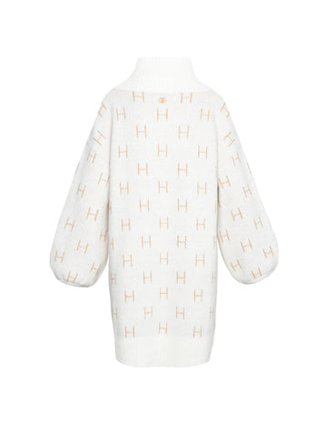 Fam Sweater Long - White