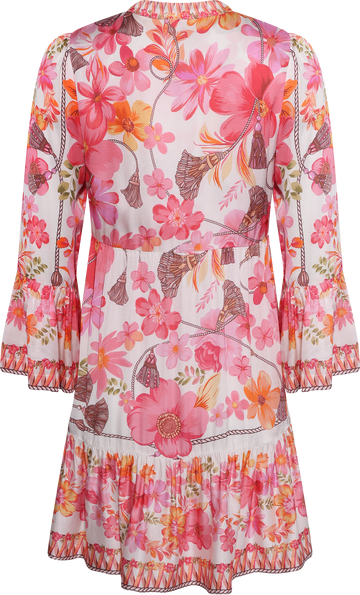 Benilde Dress Viscose - Coral