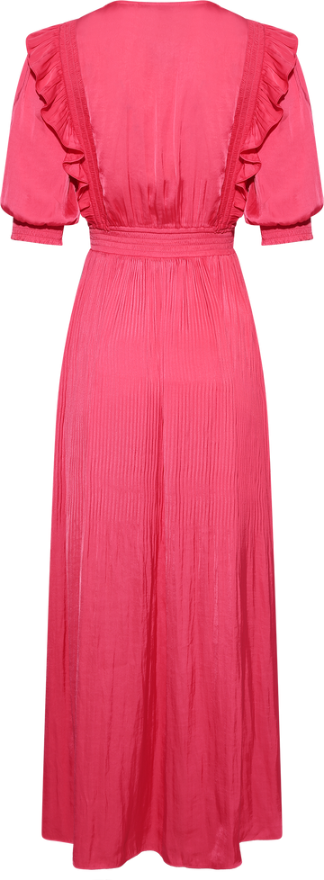 Lovisa Solid Long Dress - Pink