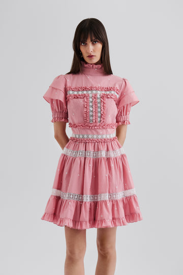 Iro Mini Dress - Blush