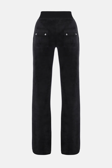 Layla Low Rise Flare Pocketed - Black