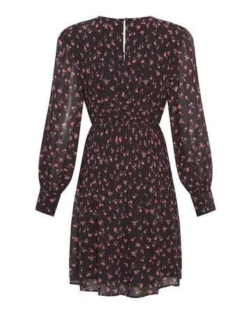 Evelda Orabella Short Dress Aop - Desert Rose Flw